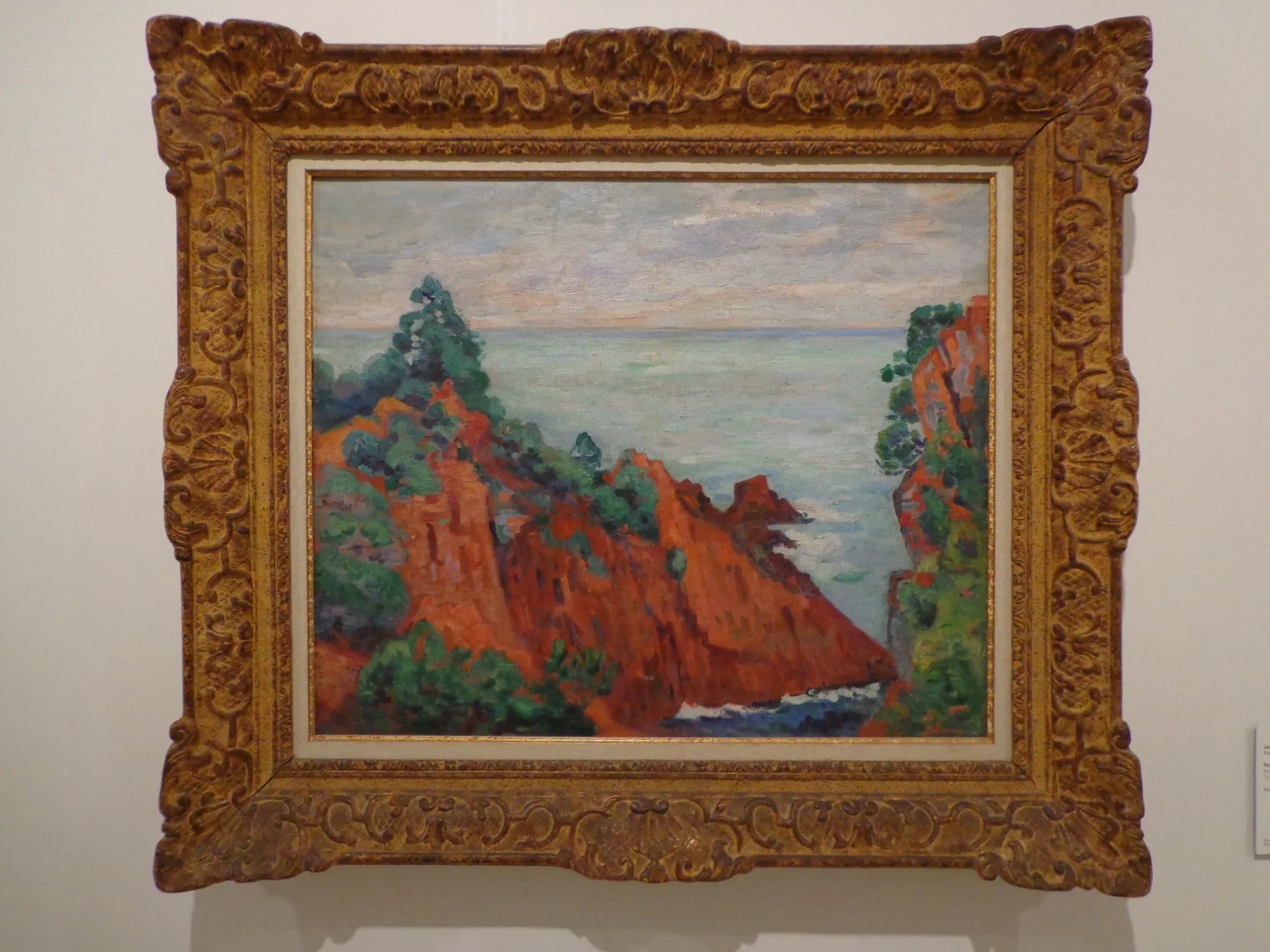 Pointe Notre-Dame-du-Trayas - Armand Guillaumin image 1 copie de tableau peinte à la main