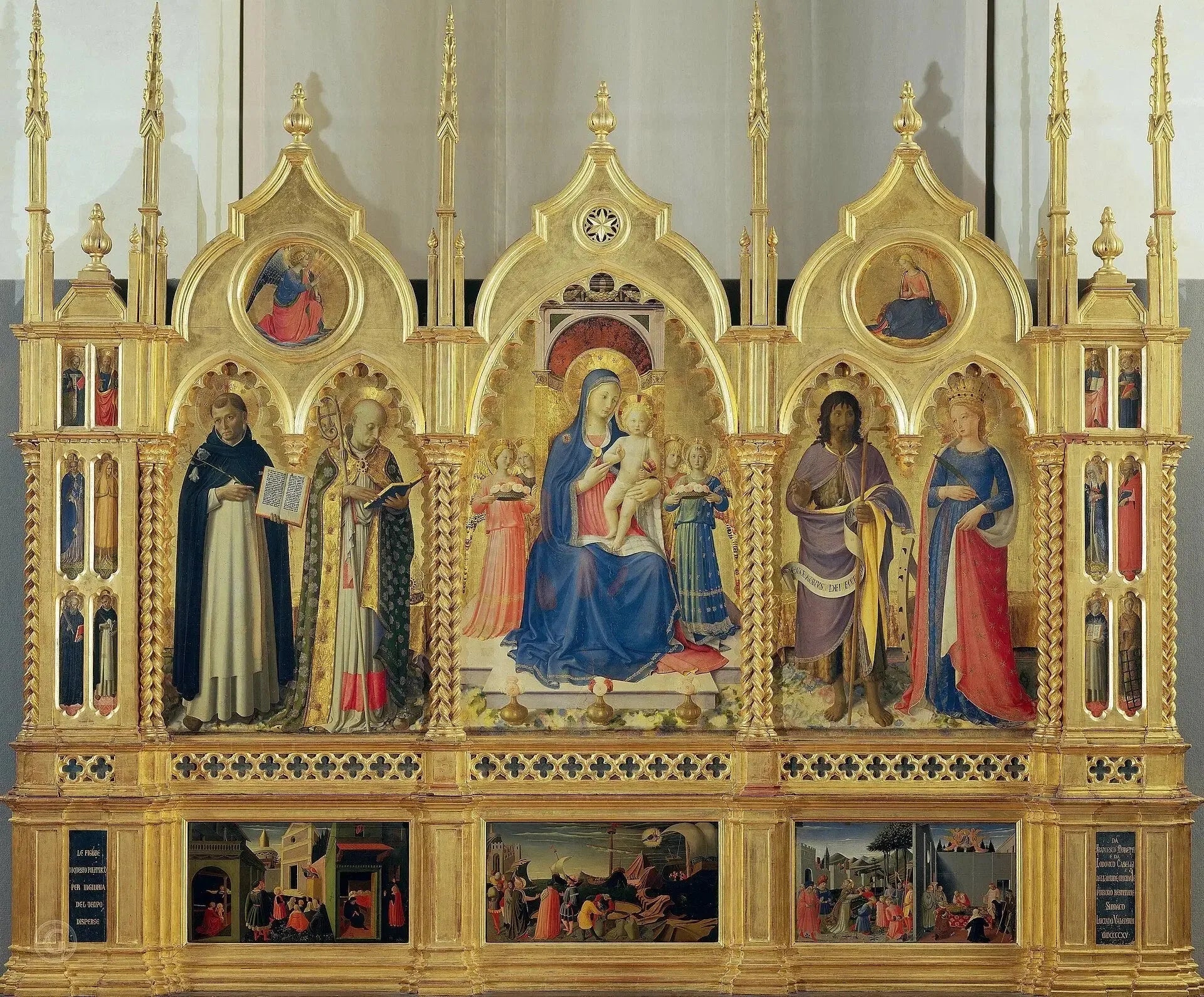 Politique Guidalotti - Fra Angelico image 1 copie de tableau peinte à la main