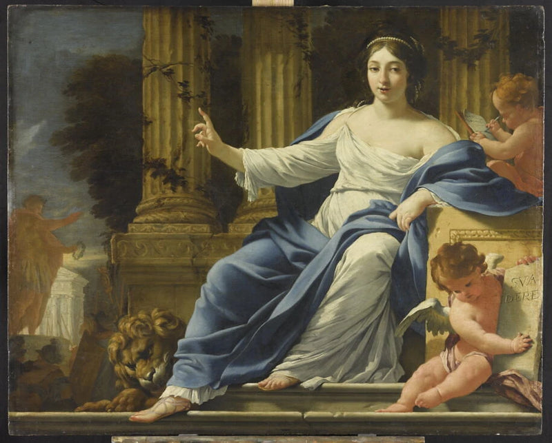 Polymnie, muse de l'éloquence - Michel Dorigny