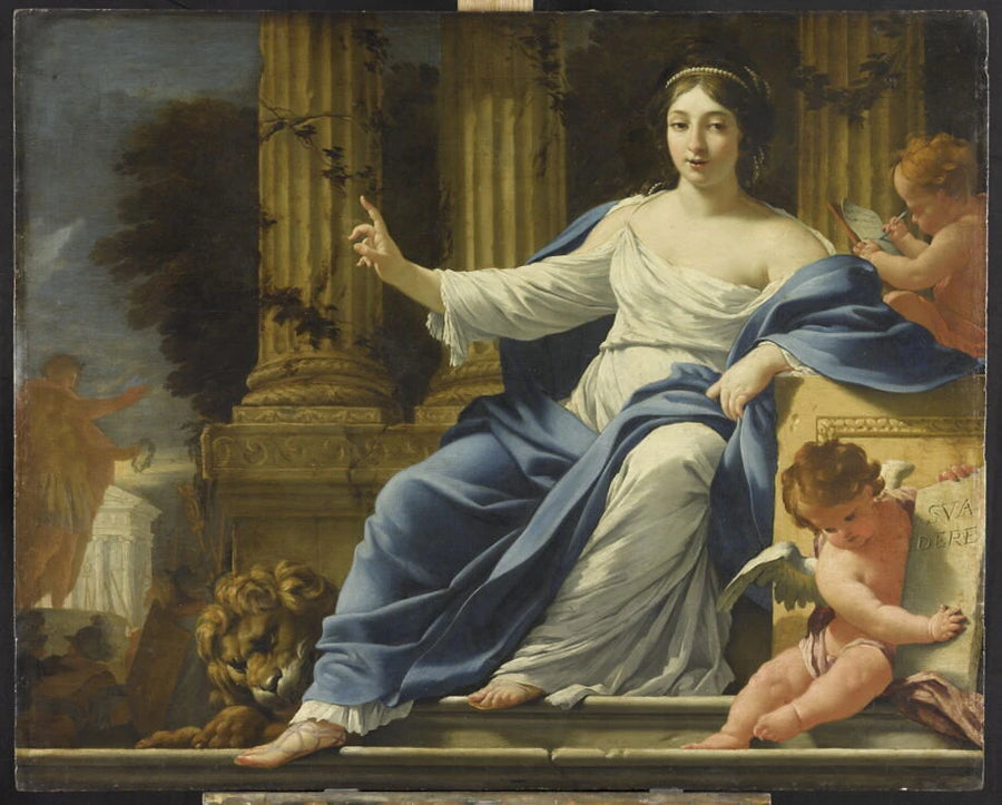 Polymnie, muse de l'éloquence - Michel Dorigny