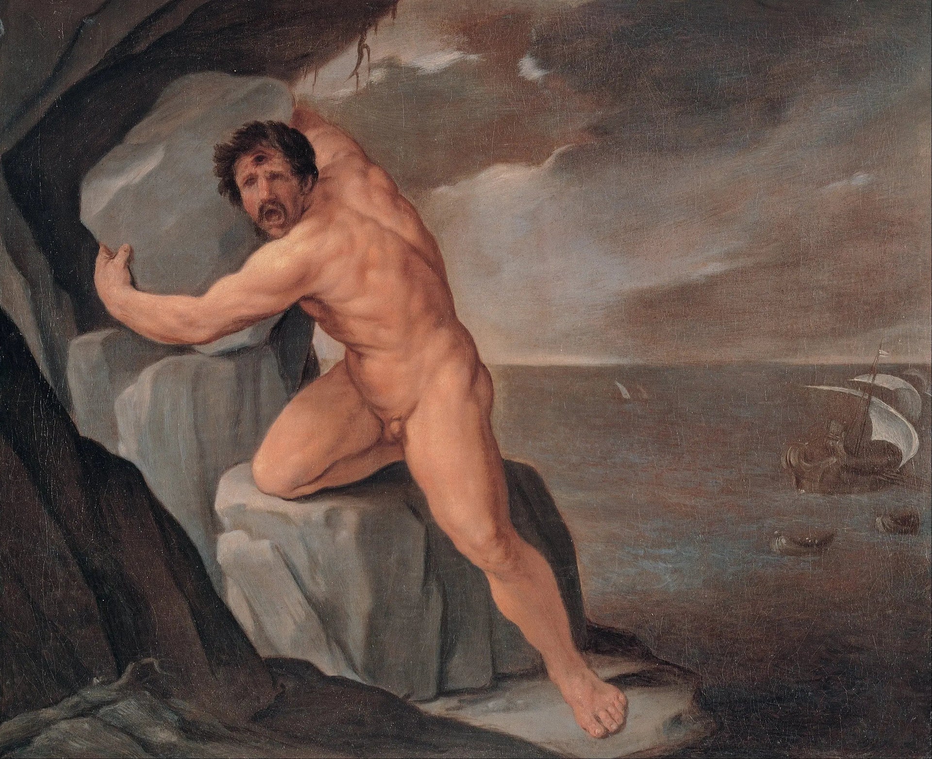 Polyphème - Guido Reni image 1 reproduction de peinture à l’huile