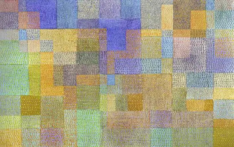 Polyphonie - Paul Klee image 1 reproduction d’œuvre d’art à l’huile