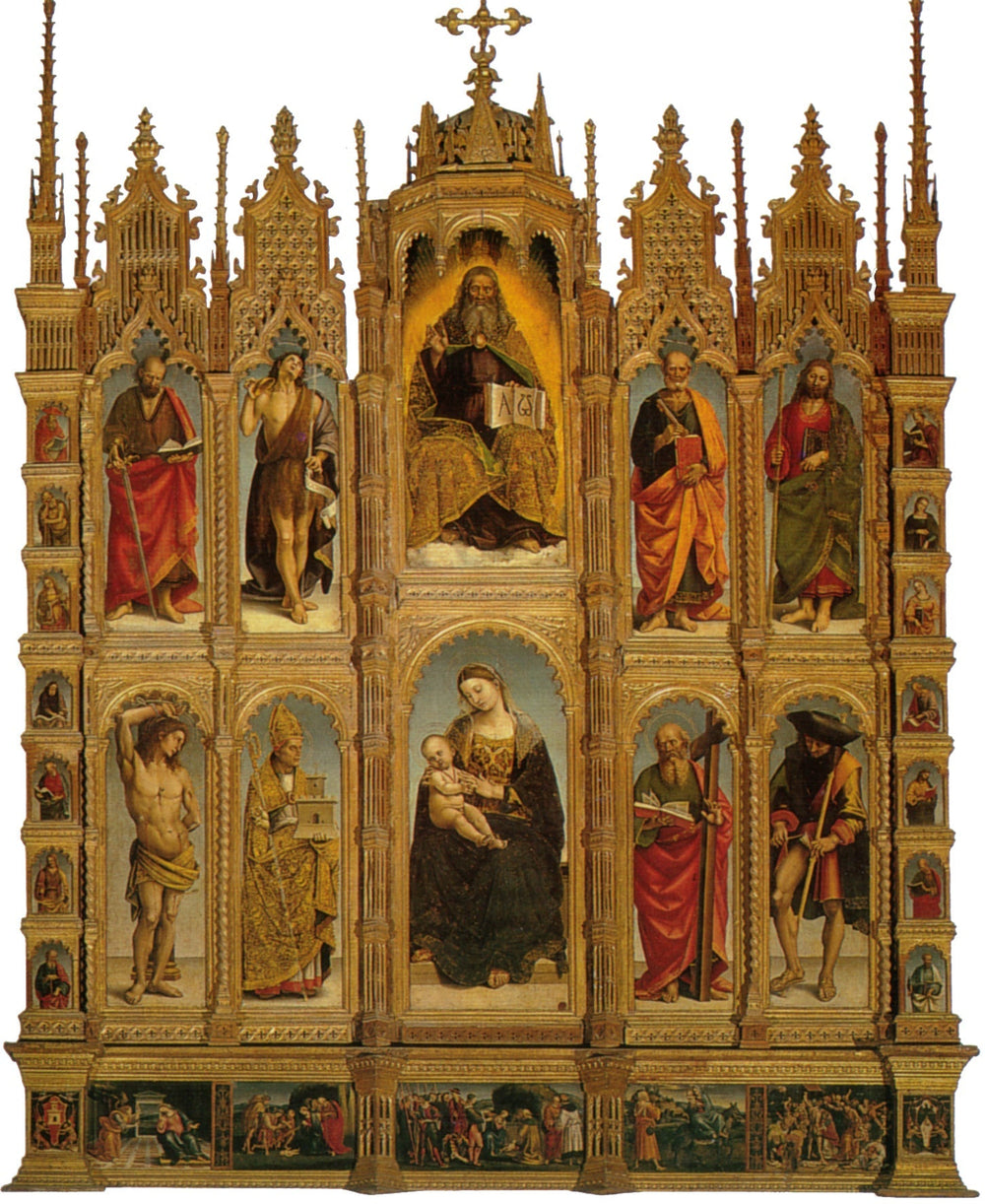 Polyptyque d’Arcevia - Luca Signorelli - Alpha Reproduction