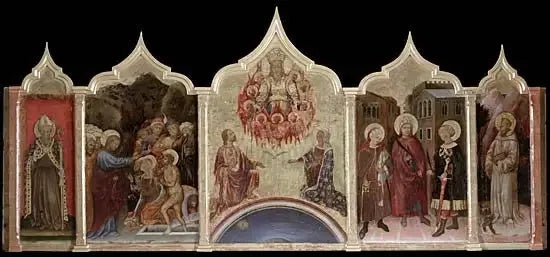 Polyptyque de l'Intercession - Gentile da Fabriano image 1 tableau peint à l’huile sur toile