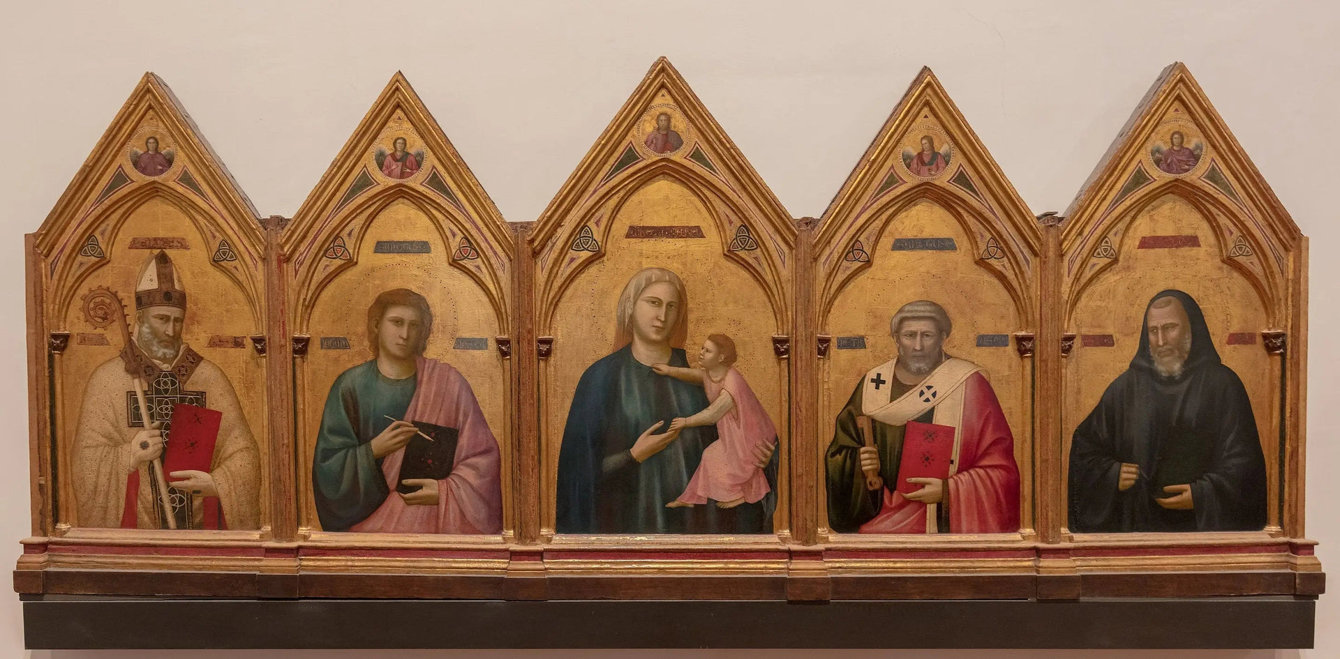 Polyptyque de la Badia - Giotto image 1 tableau peint à l’huile sur toile