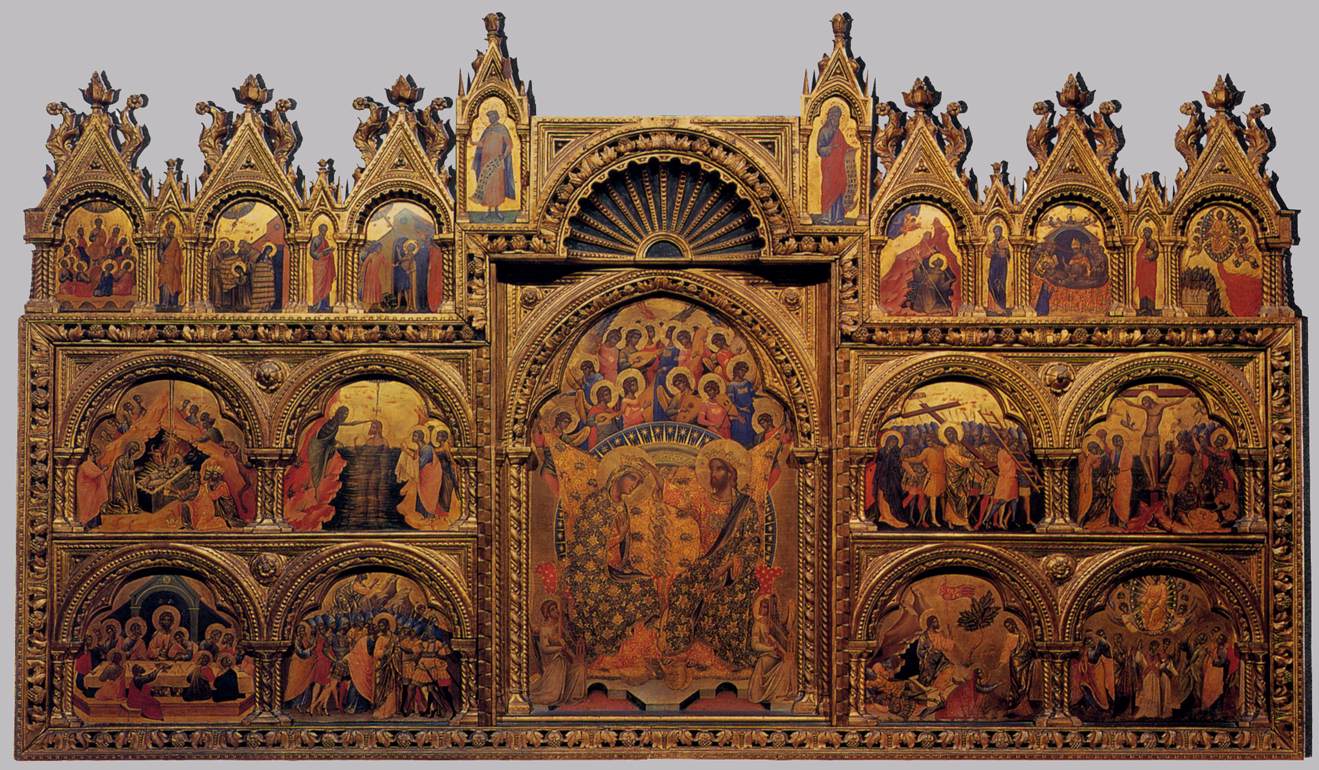 Polyptyque de Santa Chiara - Paolo Veneziano image 1 tableau peint à l’huile sur toile