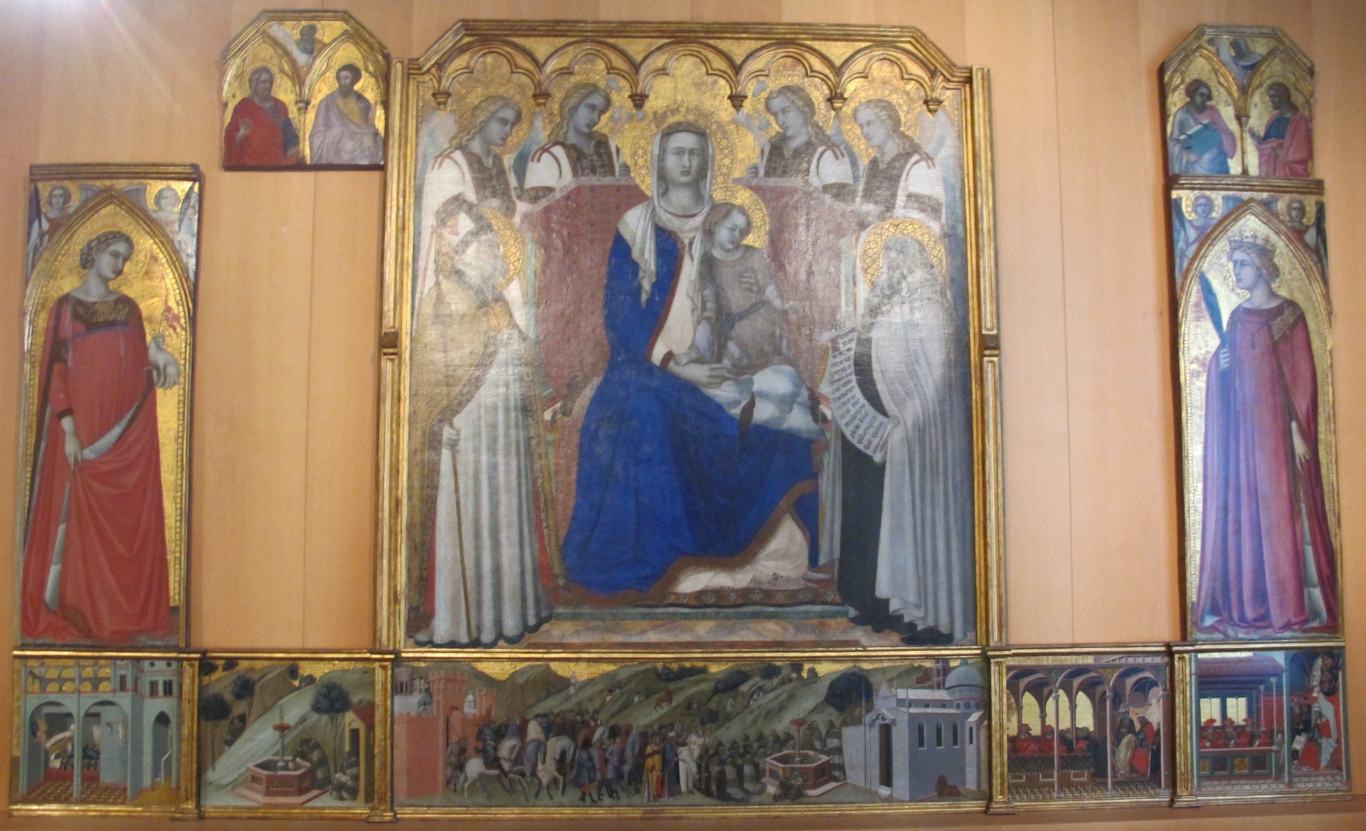 Polyptyque des Carmes - Pietro Lorenzetti image 1 reproduction de peinture à l’huile