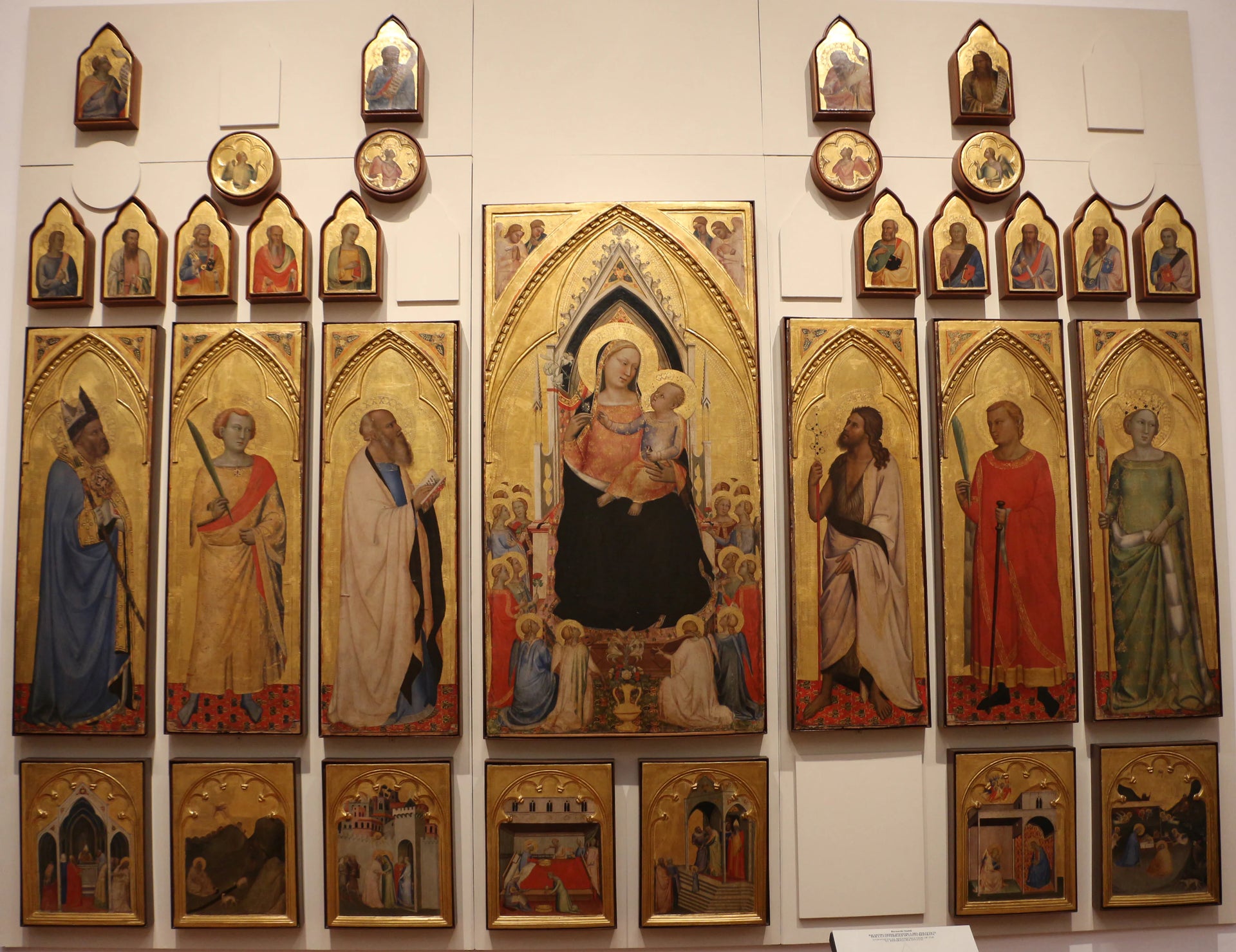 Polyptyque de Santa Reparata - Bernardo Daddi