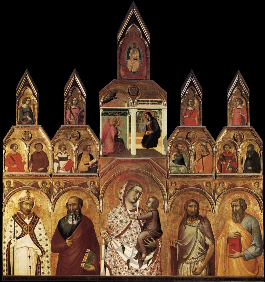 Polyptyque Tarlati - Pietro Lorenzetti image 1 reproduction d’œuvre d’art à l’huile