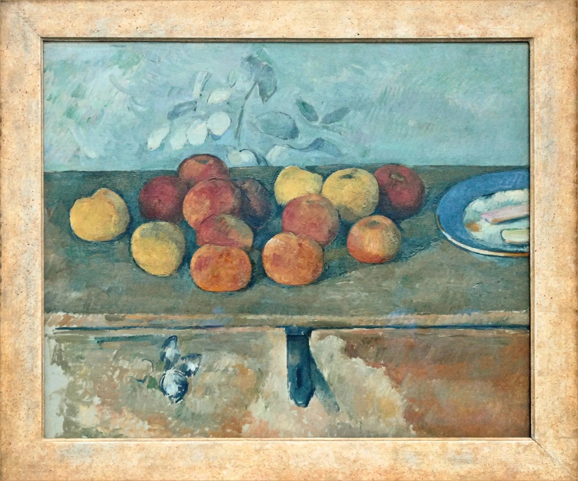 Pommes et biscuits - Paul Cézanne image 1 copie peinte à la main à l’huile