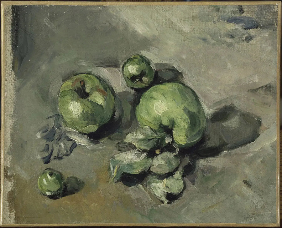 Pommes vertes - Paul Cézanne