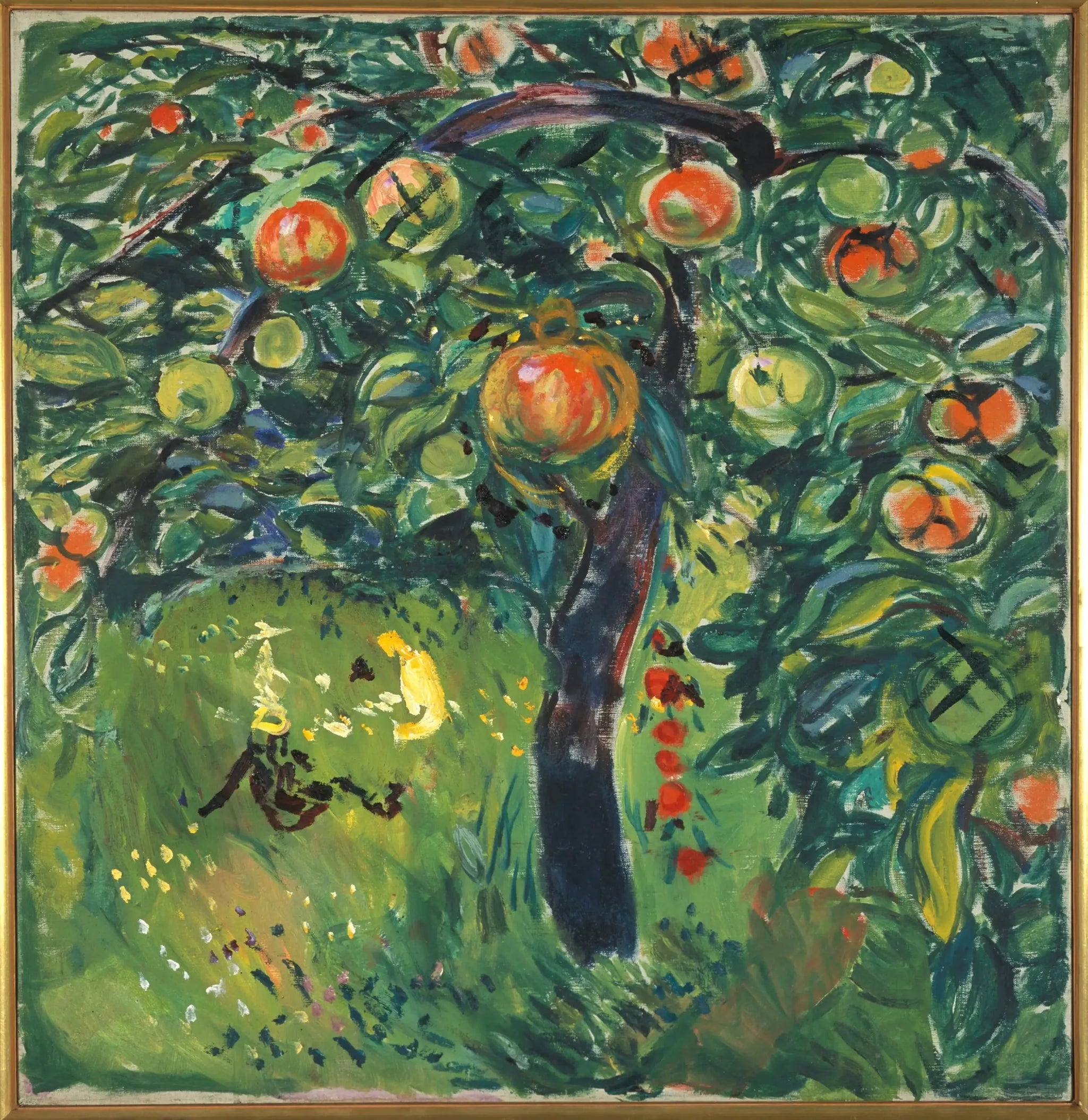 Pommier - Edvard Munch image 1 copie de tableau peinte à la main
