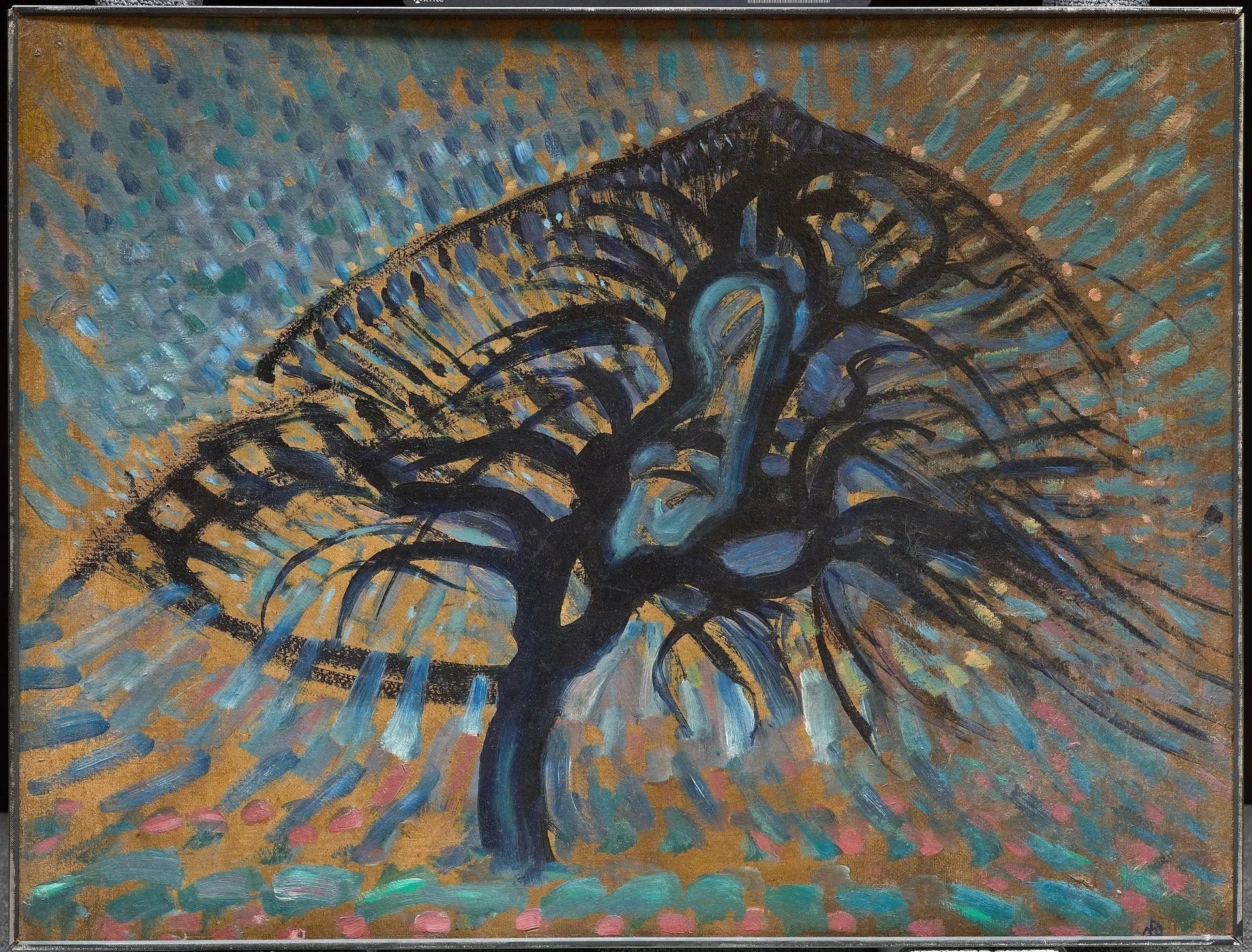 Pommier - Piet Mondrian image 1 reproduction artisanale de tableau