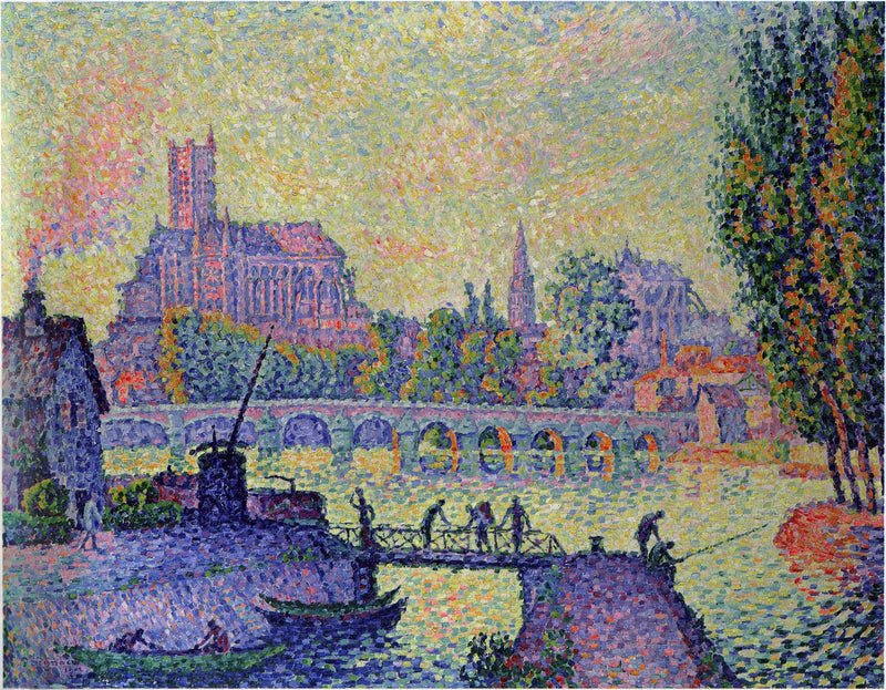 Pont d'Auxerre - Paul Signac