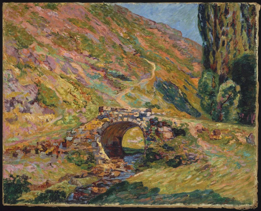 Pont dans les montagnes - Armand Guillaumin