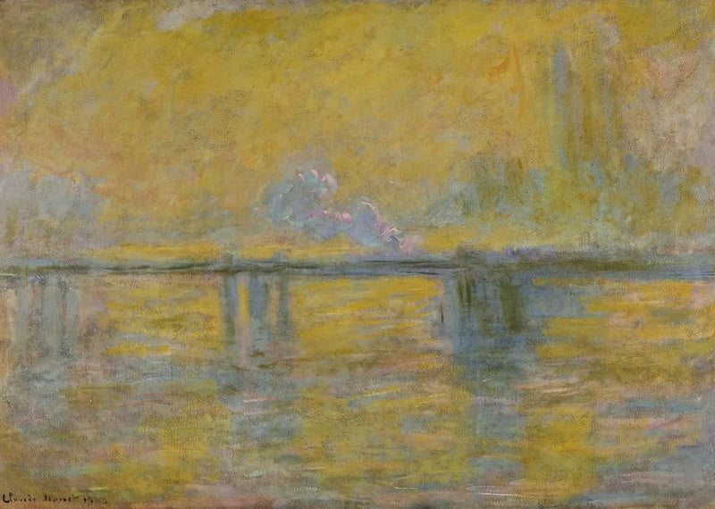 Pont de Londres (Charing Cross Bridge, London) - Claude Monet