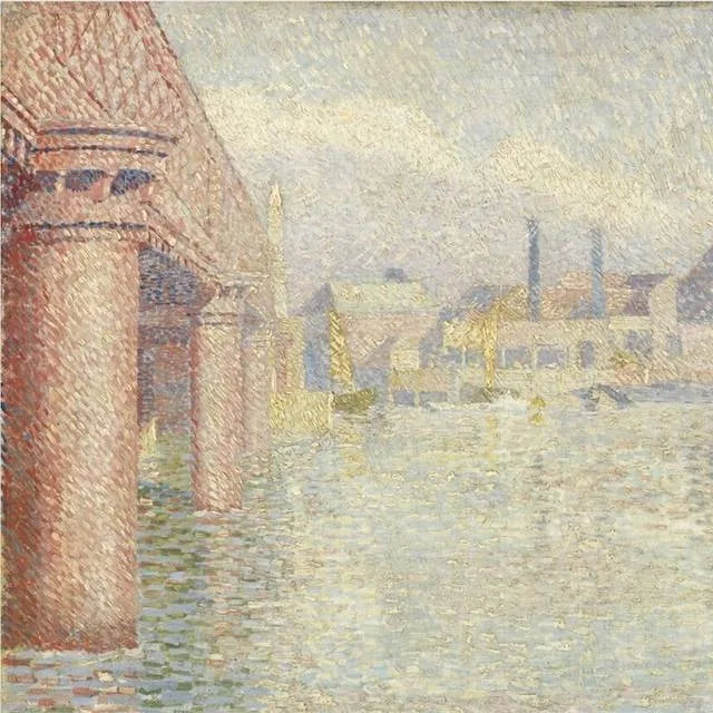 Pont de Londres - Jan Toorop image 1 copie de tableau peinte à la main