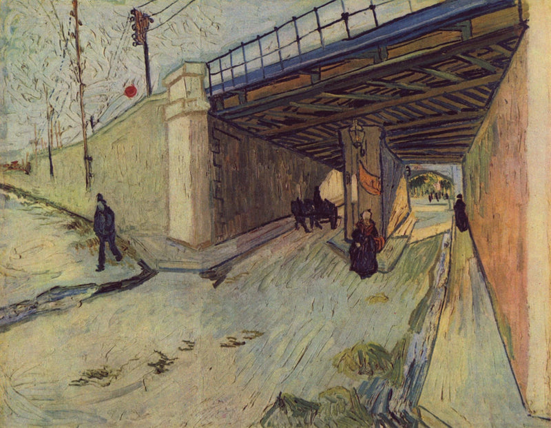 Pont ferroviaire de l’avenue Montmajour, F480 – Van Gogh