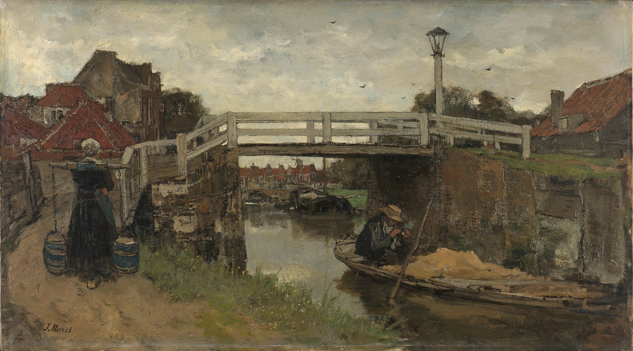Le pont - Jacob Maris