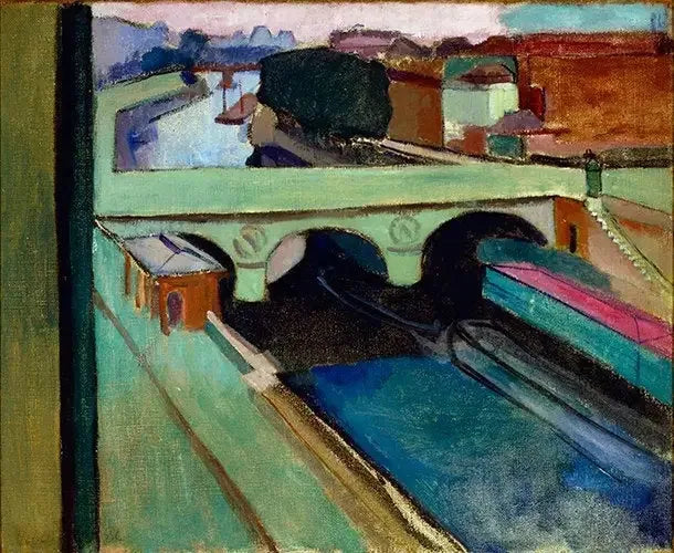 Pont Saint-Michel - Henri Matisse image 1 reproduction artisanale de tableau