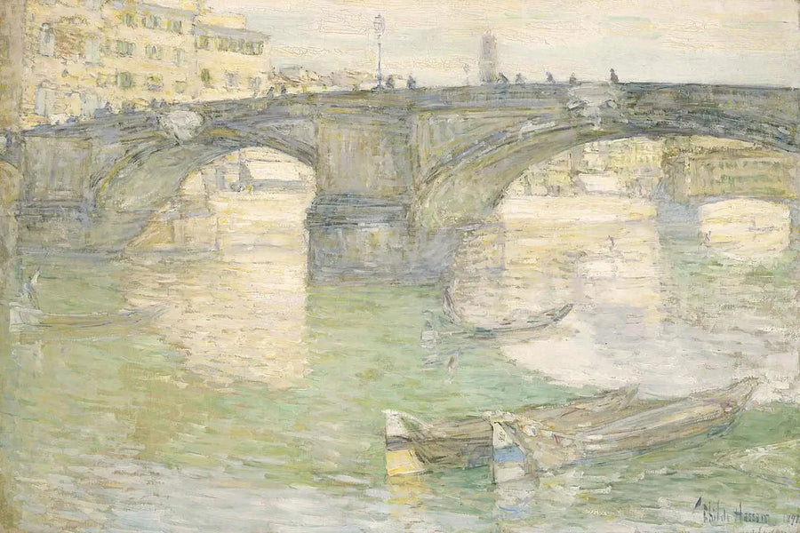 Pont Santa Trinità - Childe Hassam