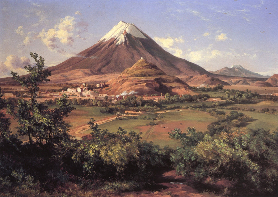 Le Popocatepetl et l'Iztaccíhuatl - José María Velasco