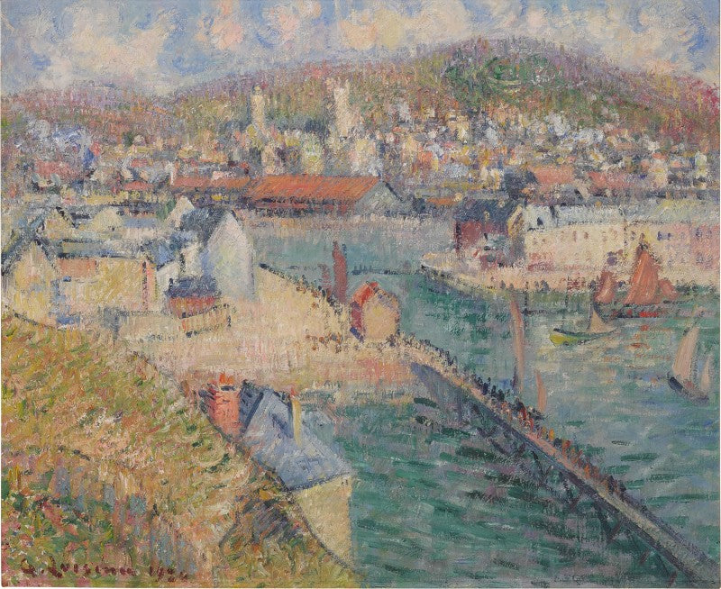Port à Fécamp - Gustave Loiseau image 1 reproduction d’œuvre d’art à l’huile