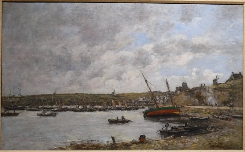 Port de Camaret - Eugène Boudin