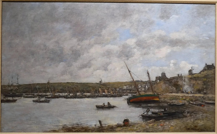 Port de Camaret - Eugène Boudin