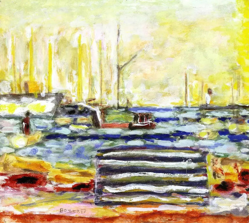 Port de Cannes - Pierre Bonnard