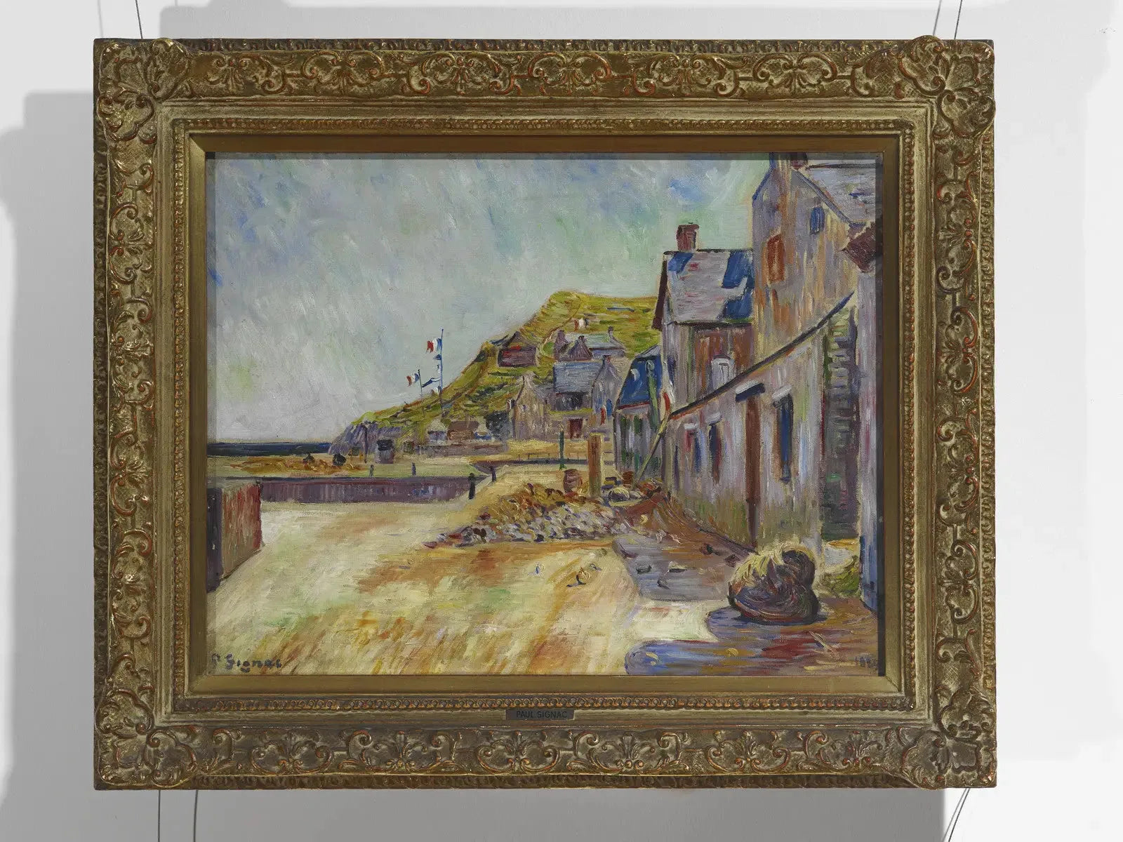 Port-en-Bessin. Le 14 juillet - Paul Signac image 1 tableau peint à l’huile sur toile