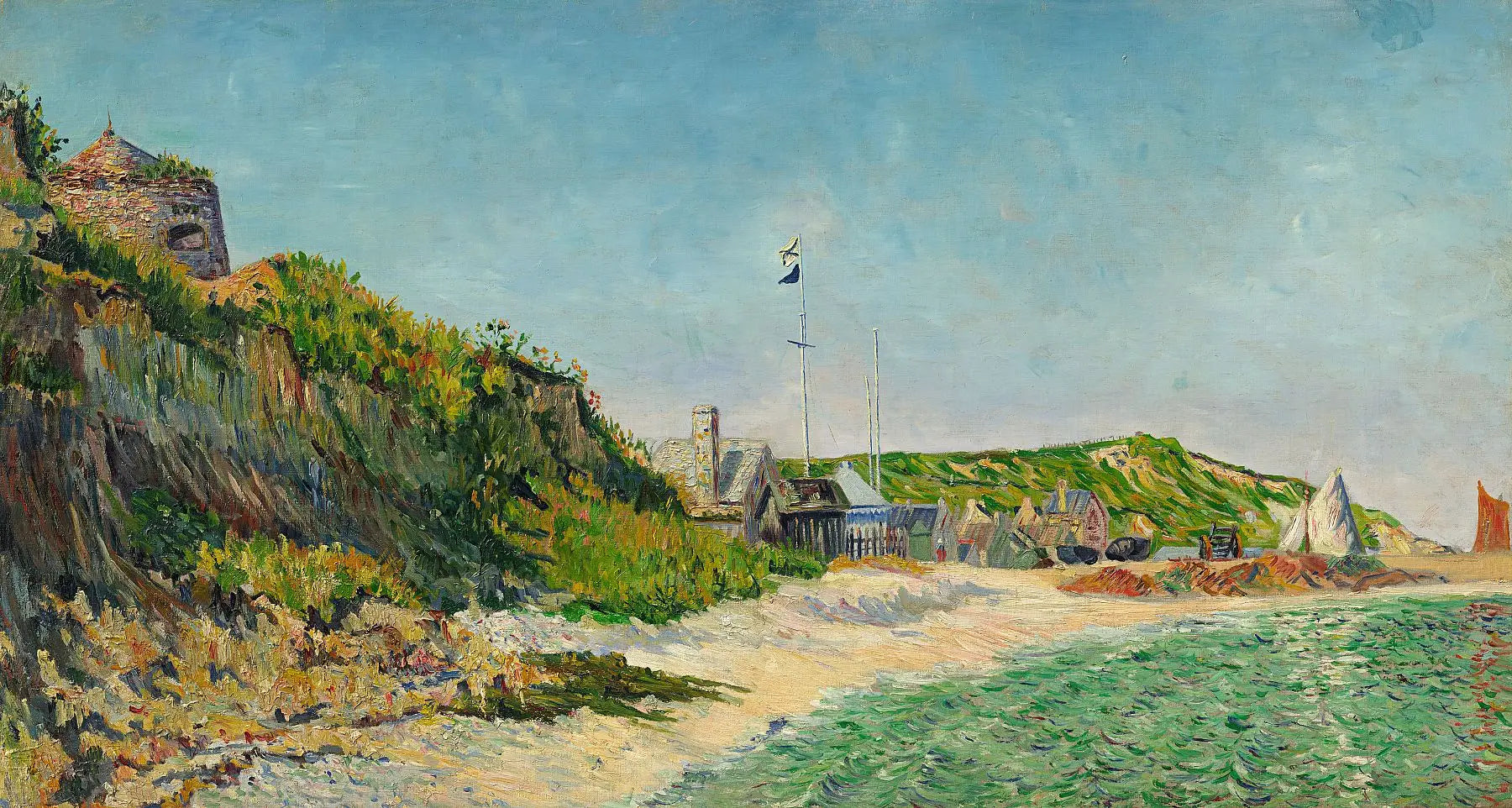 Port-en-Bessin - Paul Signac image 1 reproduction d’œuvre d’art à l’huile