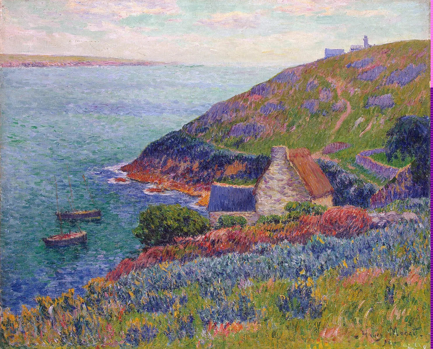 Port Manec'h - Henry Moret image 1 reproduction réalisée par Alpha Reproduction