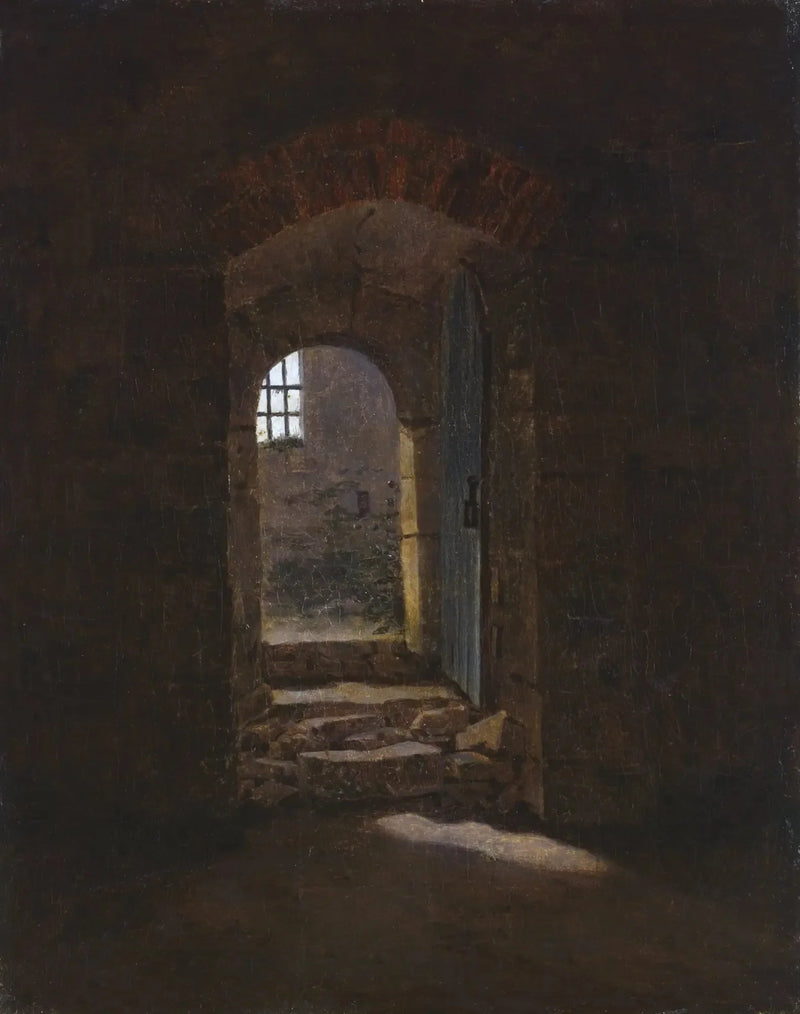 porte d'entrée à Meissen - Caspar David Friedrich