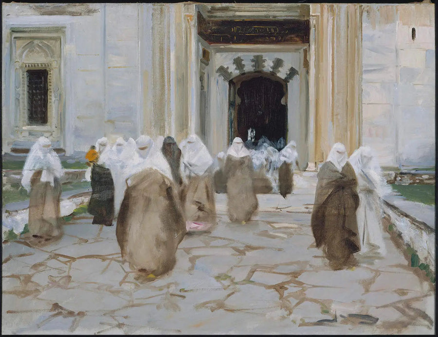 Porte d'une mosquée - John Singer Sargent