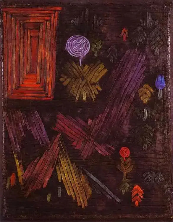 Porte dans le jardin - Paul Klee