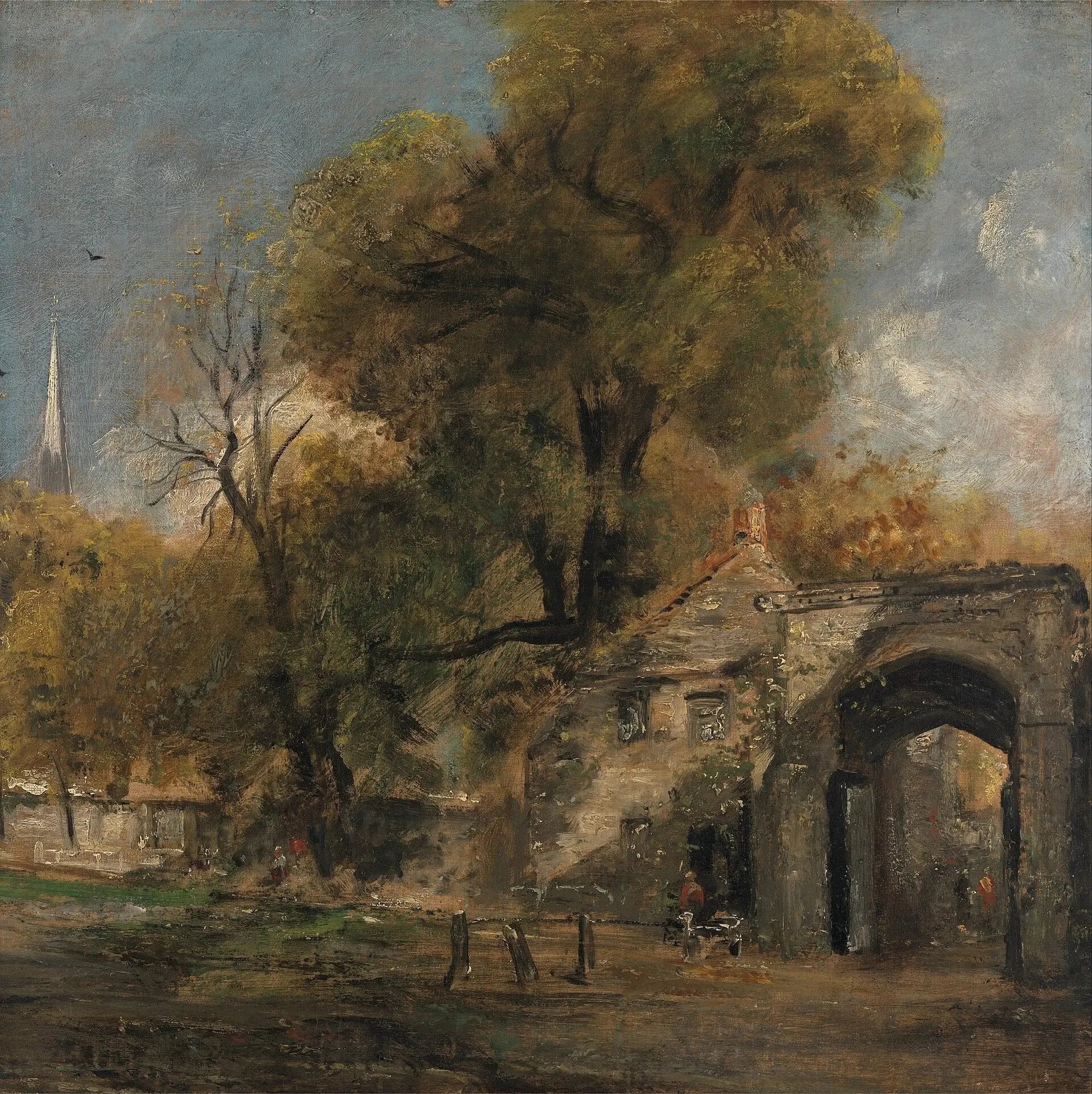 Porte de Harnham, Salisbury - John Constable image 1 tableau peint à l’huile sur toile