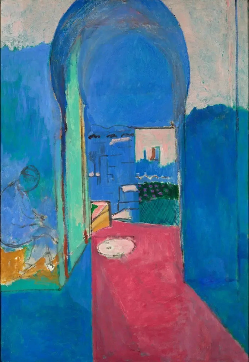 Porte de la Casbah - Henri Matisse image 1 reproduction de peinture à l’huile