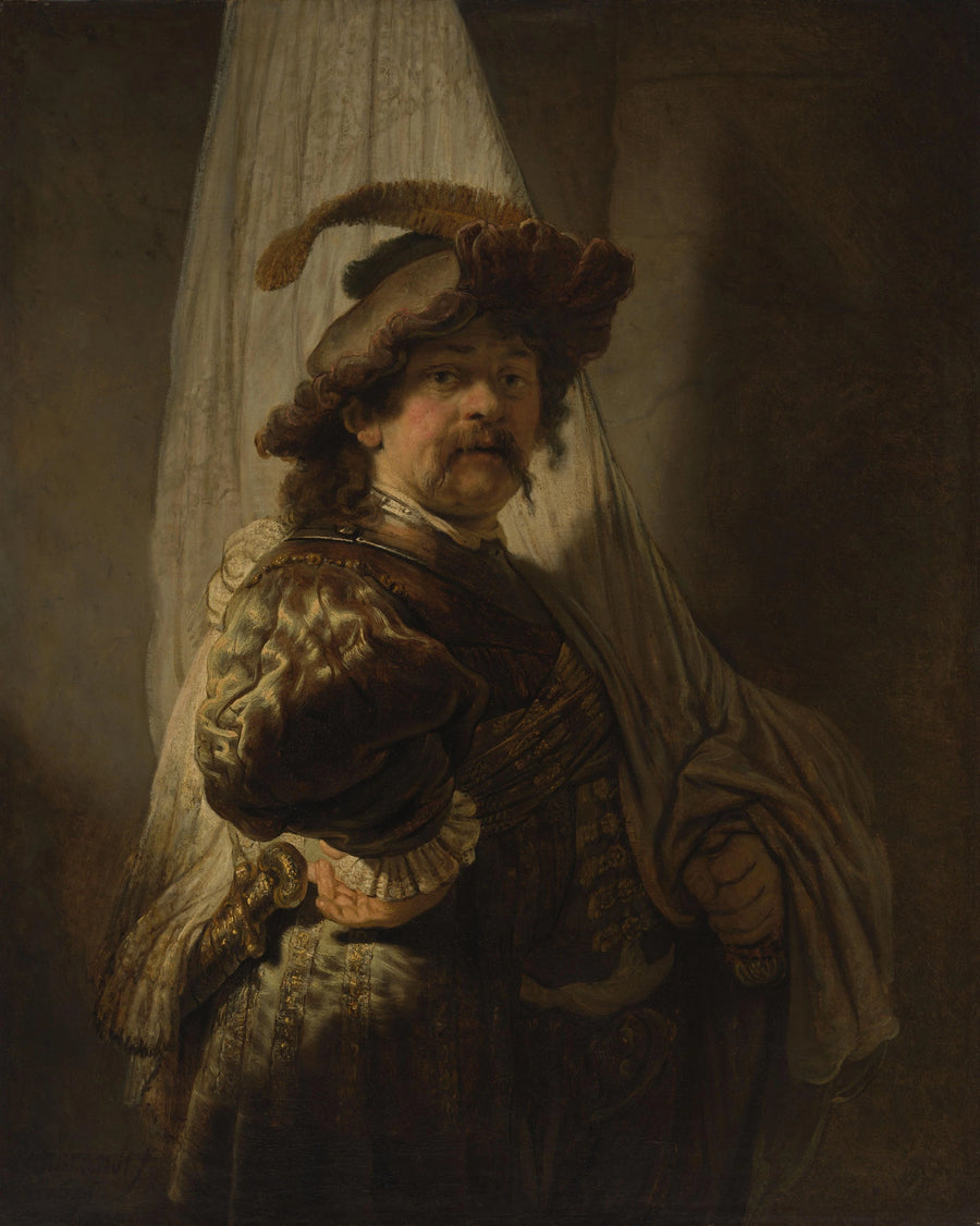 Le Porte-drapeau – Rembrandt, 1636