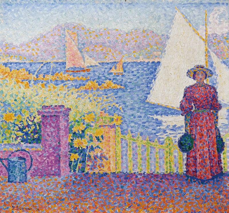 Porte, Saint-Tropez - Paul Signac