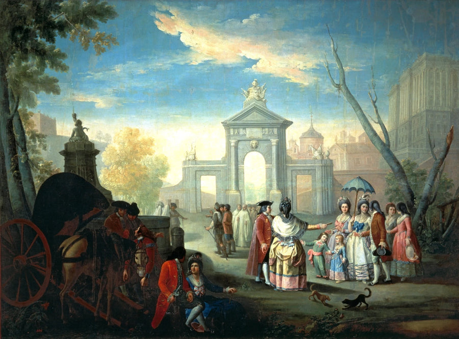 La Porte de San Vicente, par Ginés Andrés de Aguirre - Andrés Ginés de Aguirre