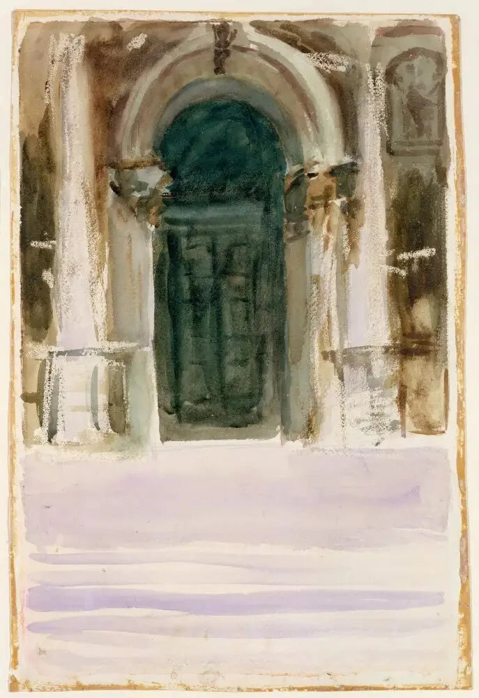 Porte Verte, Santa Maria della Salute - John Singer Sargent