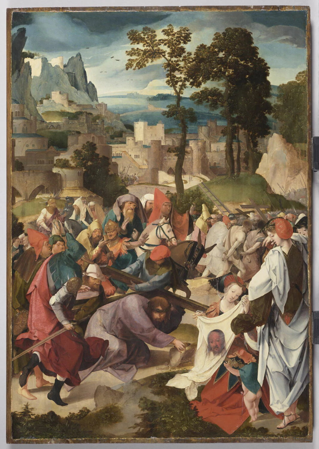 Le Portement de croix - Maître de la Répudiation d'Agar