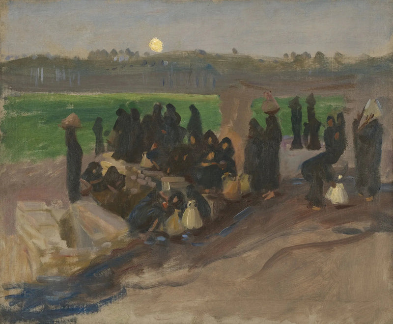 Porteurs d'eau sur le Nil - John Singer Sargent