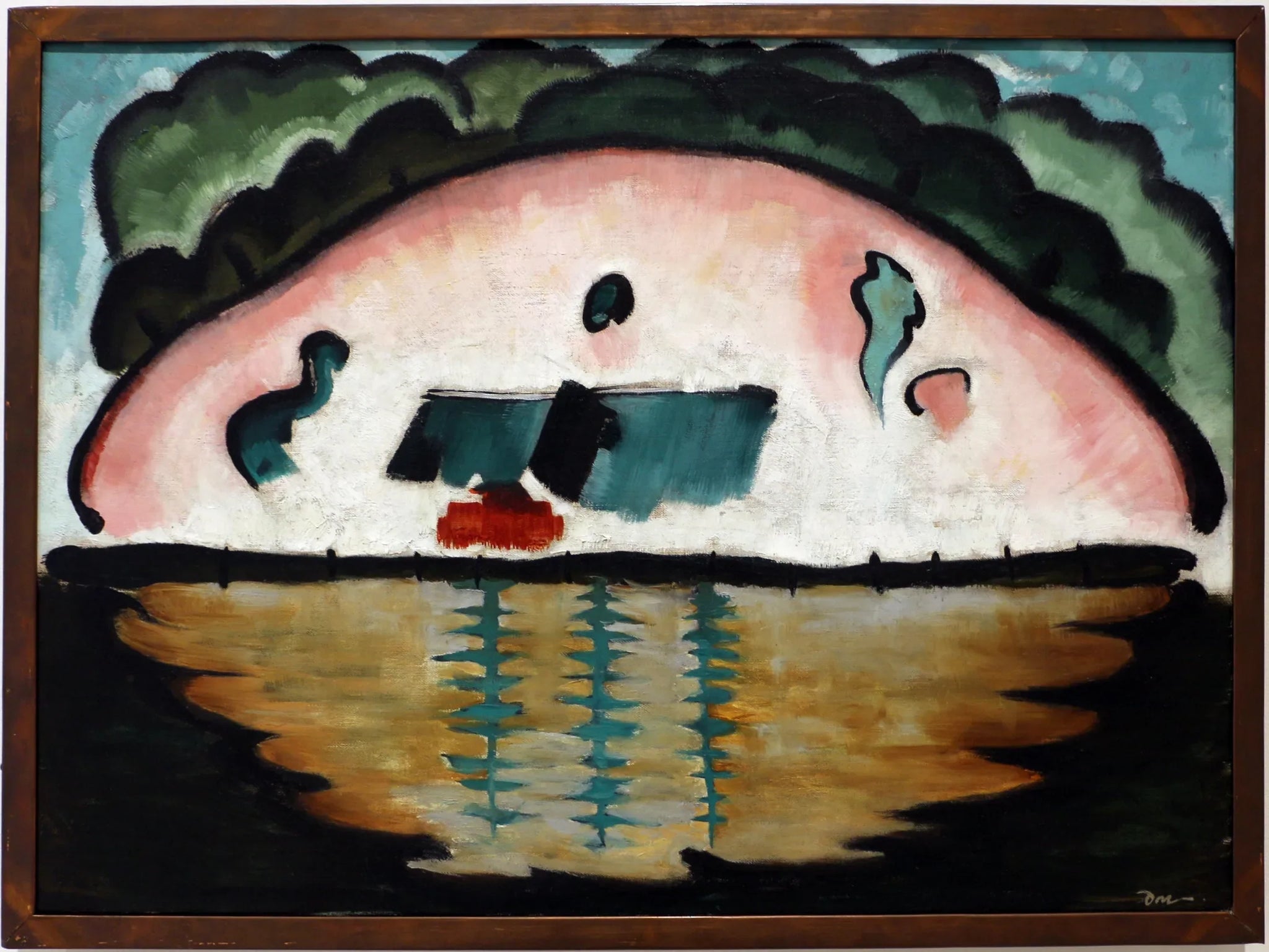 Porto nella luce - Arthur Dove image 1 tableau peint à l’huile sur toile