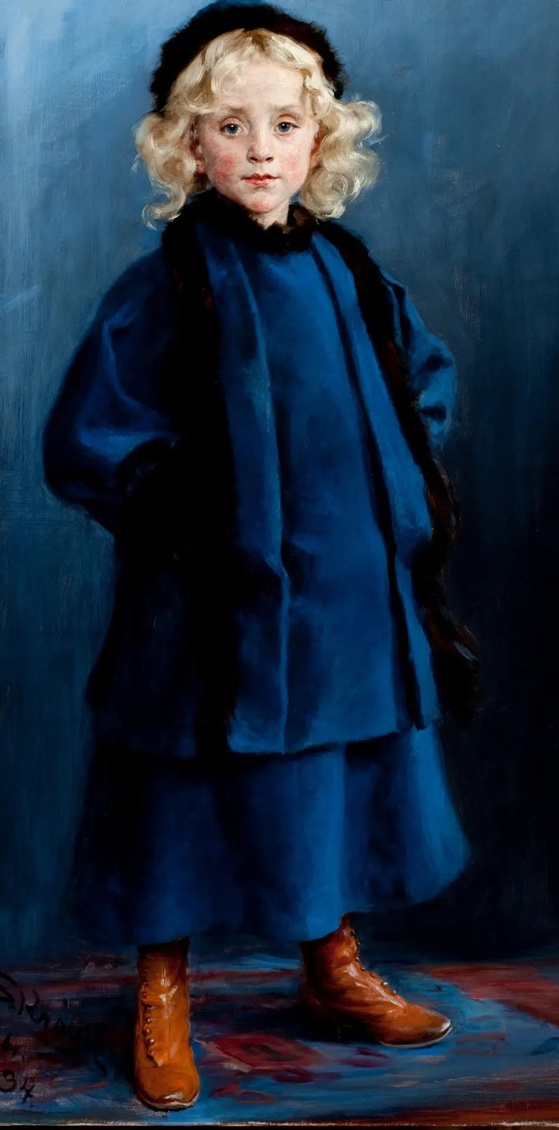 Portræt af Tove Benzon - Peder Severin Krøyer