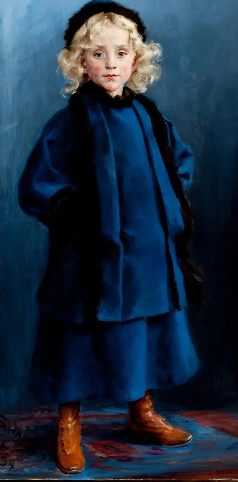 Portræt af Tove Benzon - Peder Severin Krøyer