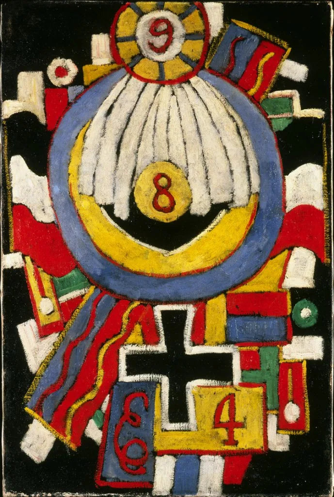 Portrait 1914-15 - Marsden Hartley image 1 tableau peint à l’huile sur toile