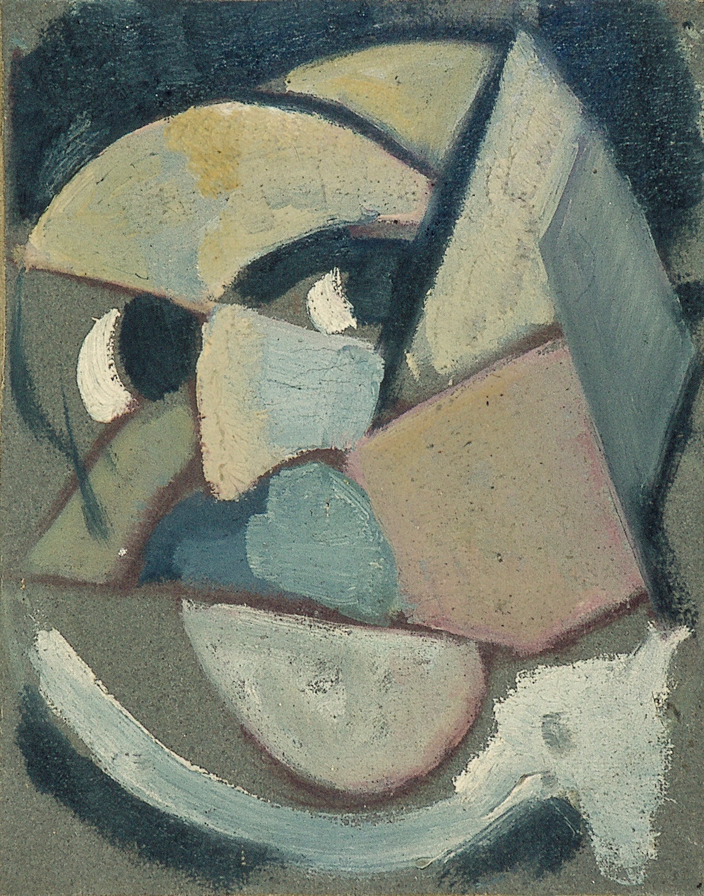 Portrait abstrait - Theo van Doesburg image 1 copie peinte à la main à l’huile