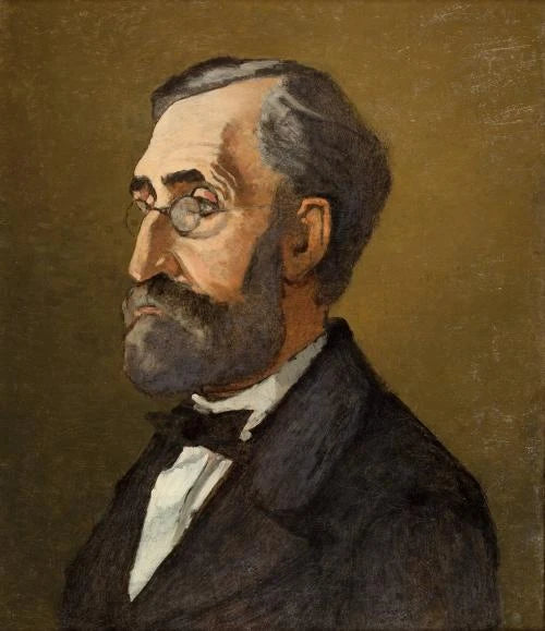 Portrait d’Adolphe Monet W53 par Claude Monet, 1865, Zimmerli Art Museum